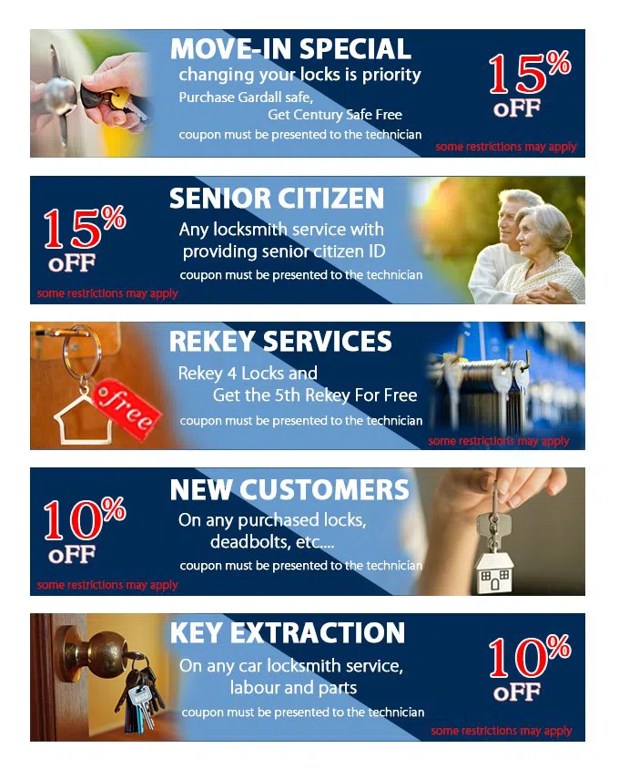 Playa del Rey Locksmith Playa del Rey, CA 310-895-2958 - coupon20-set-five